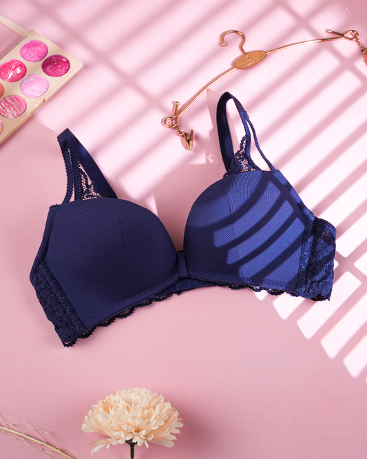 Elegant Lace Style Double Padded Pushup Bra